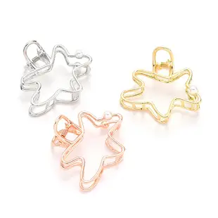 European & American Cross-Country Hair Clip with Geometric Design — feature 8