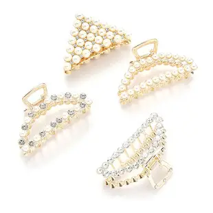 European & American Cross-Country Hair Clip with Geometric Design — feature 9
