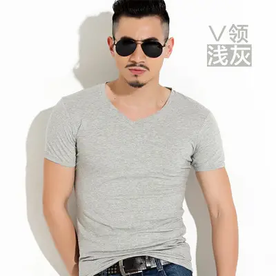 Men's White Short Sleeve T-Shirt Loose Fit Casual Wear - Image 11