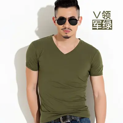 Men's White Short Sleeve T-Shirt Loose Fit Casual Wear - Image 12