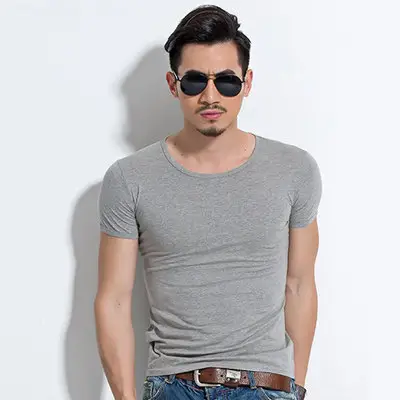Men's White Short Sleeve T-Shirt Loose Fit Casual Wear - Image 5