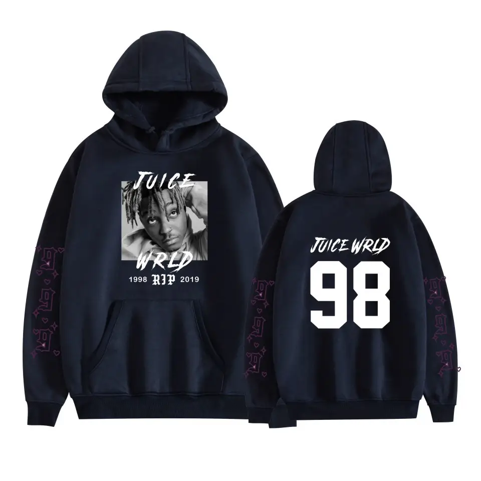 Red Tie-Wild 98 Hoodie Set for Men Women Winter - Image 4