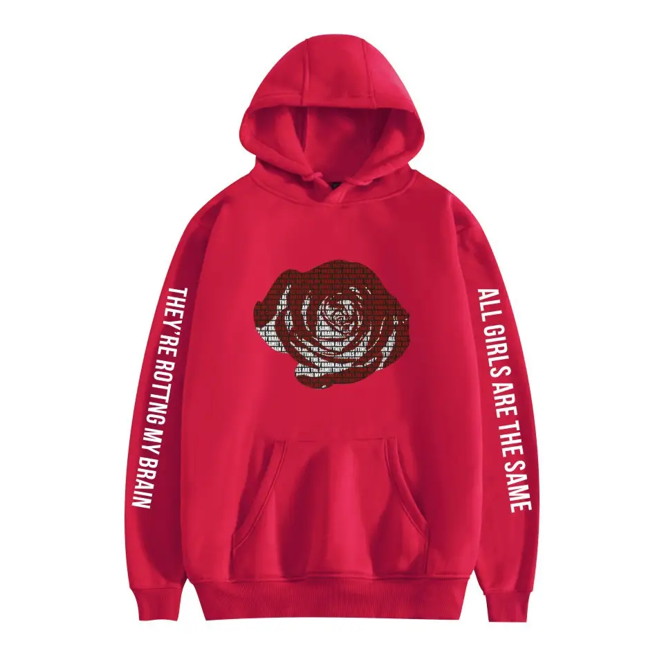 Red Tie-Wild 98 Hoodie Set for Men Women Winter - Image 24