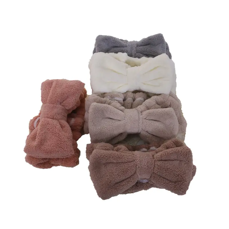 Korean Style Velvet Bow Hair Band for Women