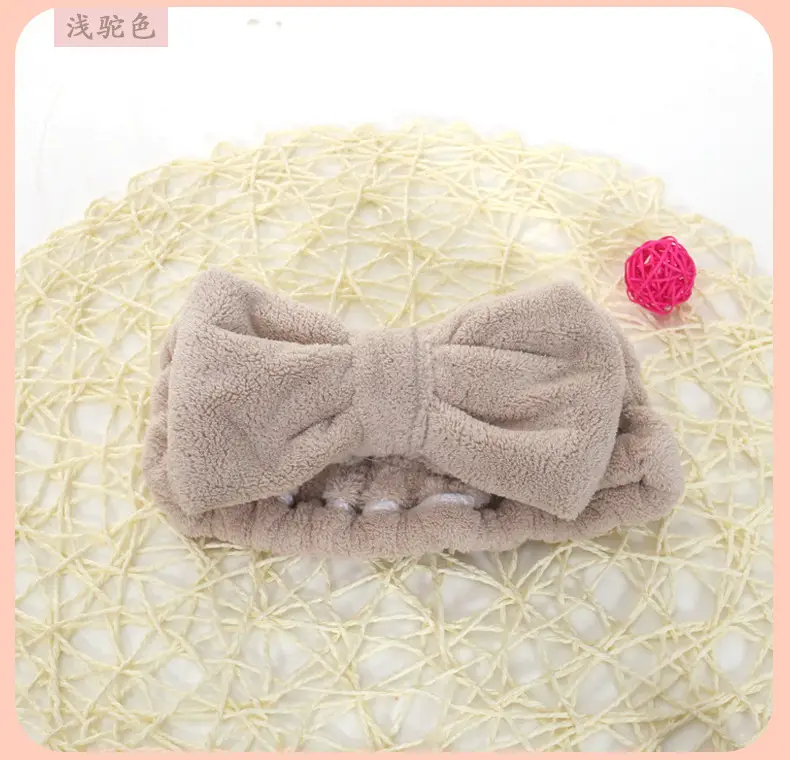 Korean Style Velvet Bow Hair Band for Women — feature 12