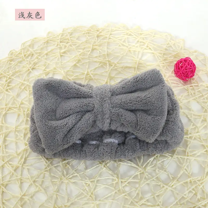 Korean Style Velvet Bow Hair Band for Women