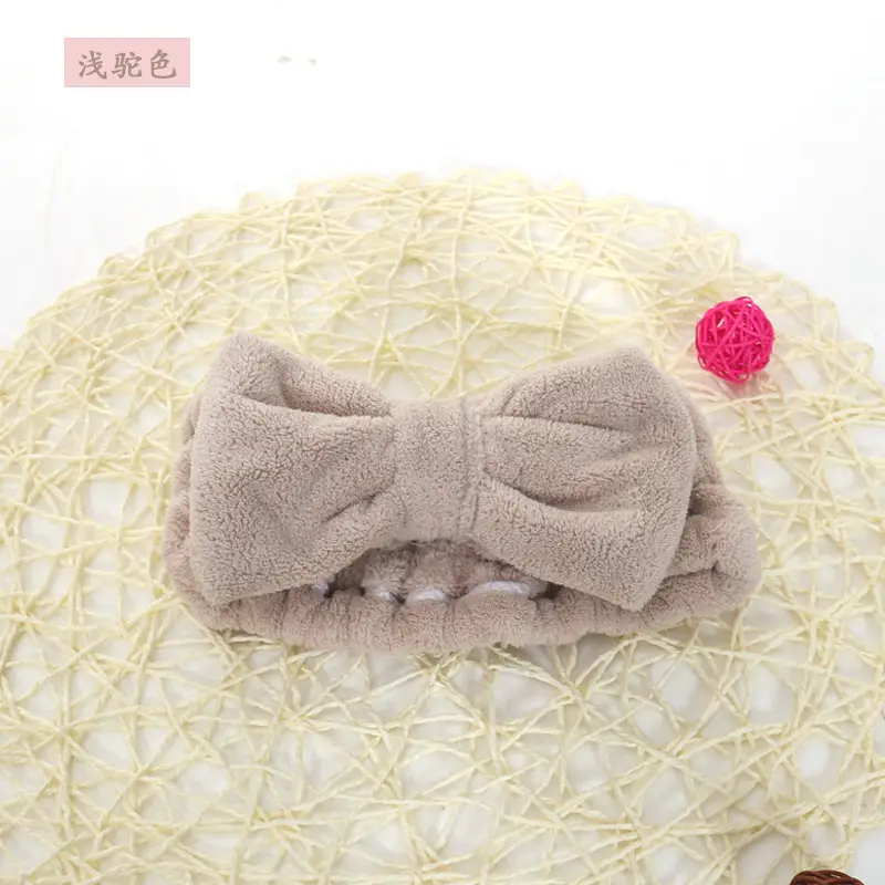 Korean Style Velvet Bow Hair Band for Women