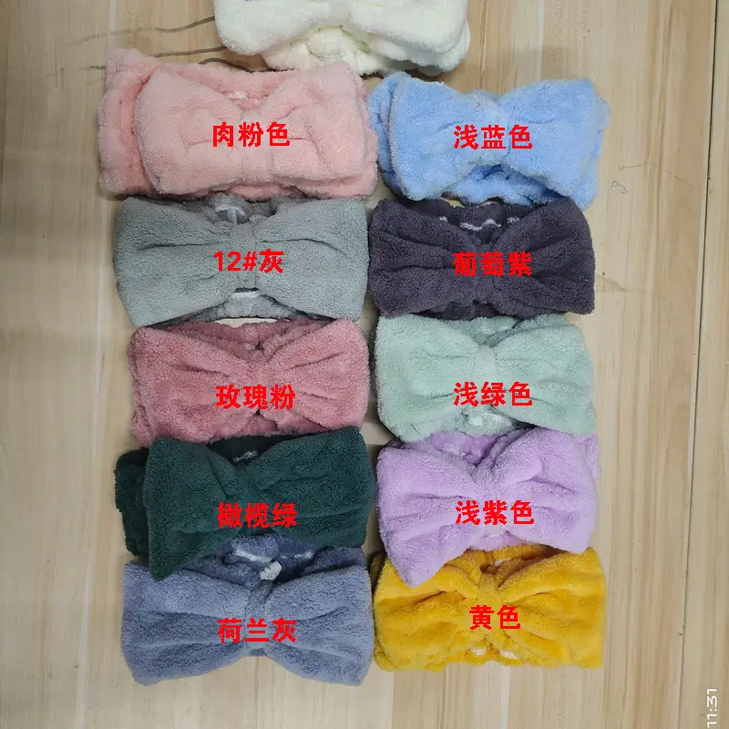 Korean Style Velvet Bow Hair Band for Women