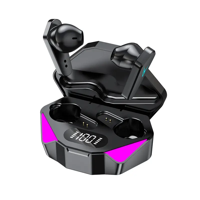 AI Translation Wireless Earbuds Black 5.3 Stereo Bluetooth - Image 3