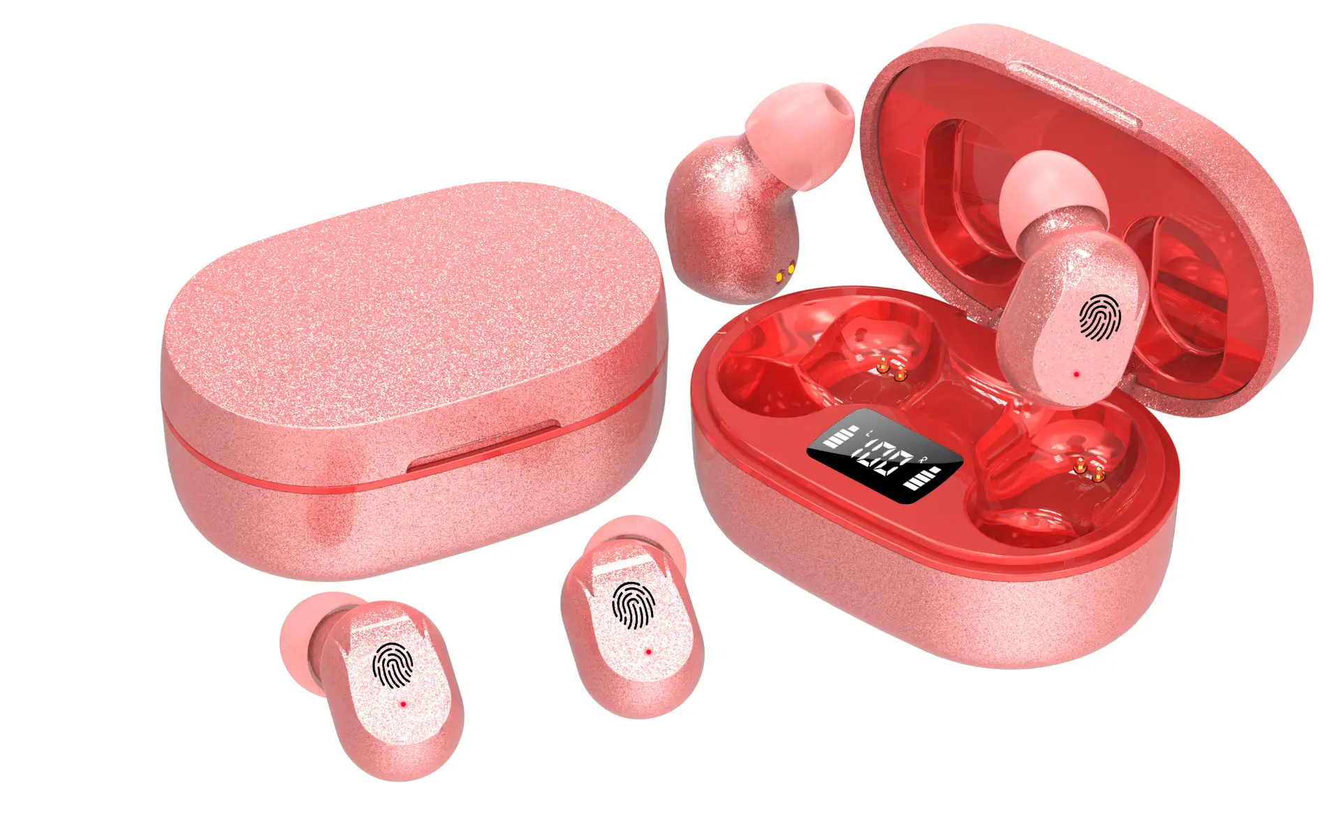 AI Translation Wireless Earbuds Black 5.3 Stereo Bluetooth - Image 4