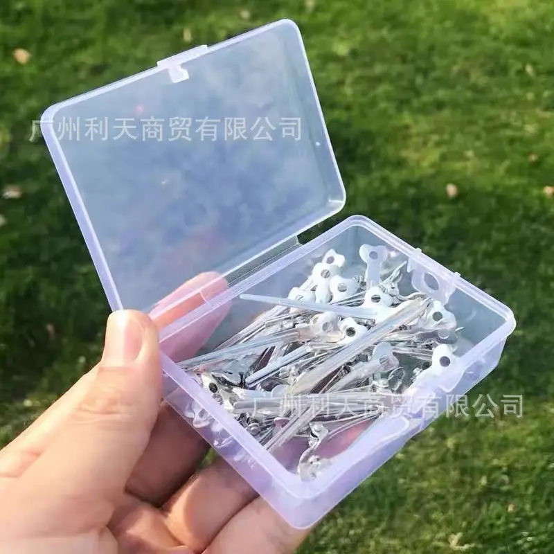 7 Pcs Silver Aluminum Hair Pins for Hair Styling — feature 15