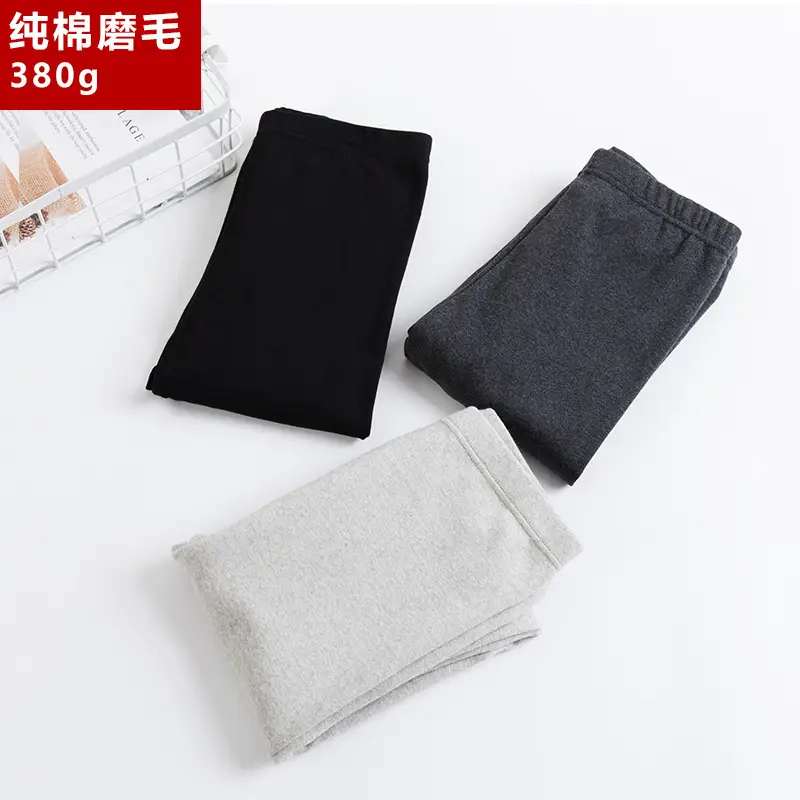 Pure Cotton Slim Fit Leggings Women Autumn Winter Plus Size