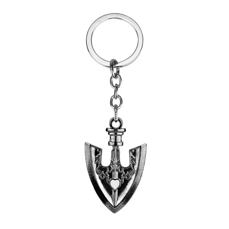JOJO's Keychain with Arrow Pendant & Spade Design