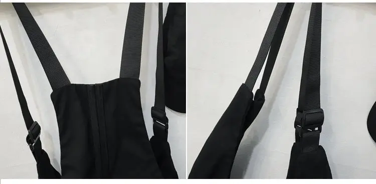 Men Black Crossbody Bag Set with Cap Hat — feature 40