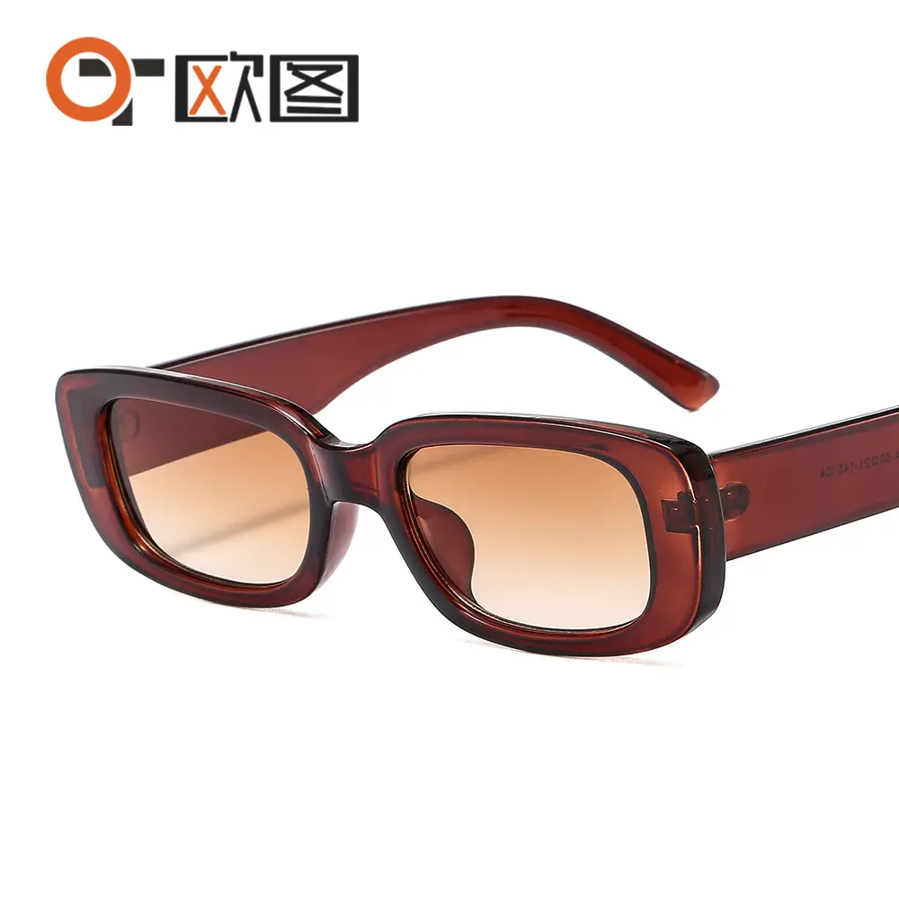Men Retro Sunglasses Yellow Lens Black Frame - Image 4