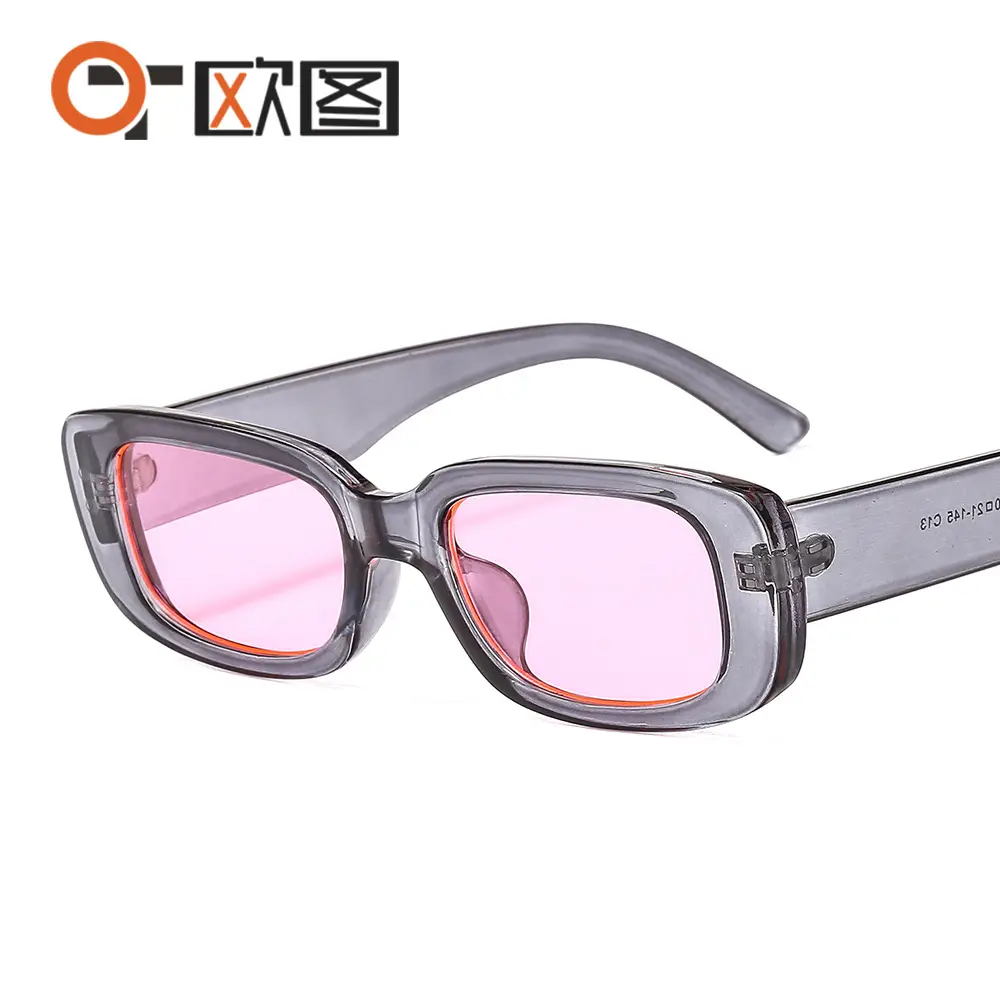 Men Retro Sunglasses Yellow Lens Black Frame - Image 6