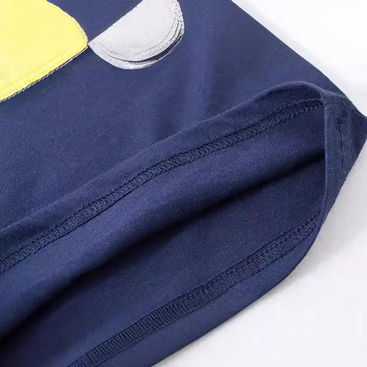 Blue T-Shirt for Boys Small Medium Summer Wear - Image 3