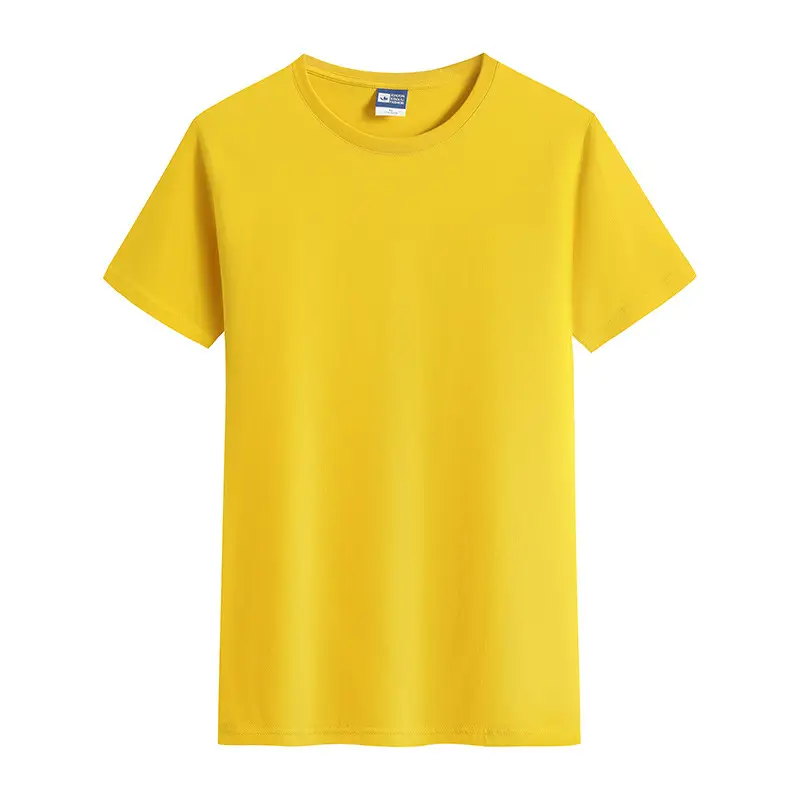Pure Cotton T-Shirt for Men Women Custom Embroidered - Image 11