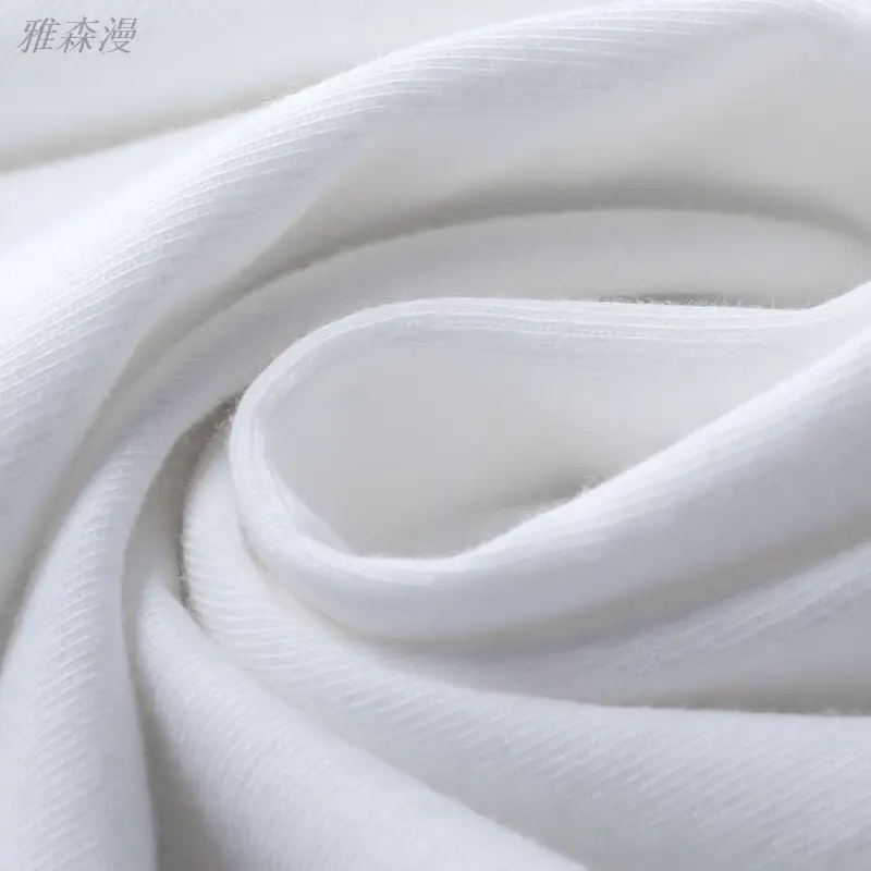 Pure Cotton T-Shirt for Men Women Custom Embroidered - Image 13