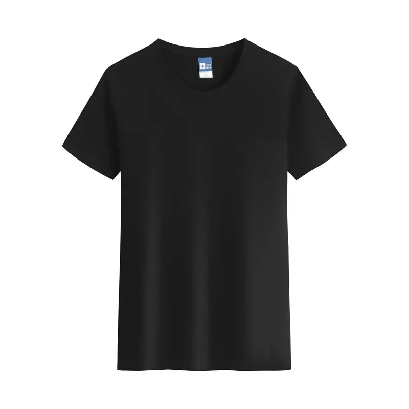 Pure Cotton T-Shirt for Men Women Custom Embroidered - Image 3