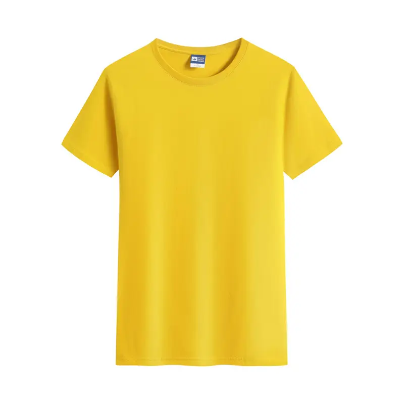 Pure Cotton T-Shirt for Men Women Custom Embroidered - Image 4