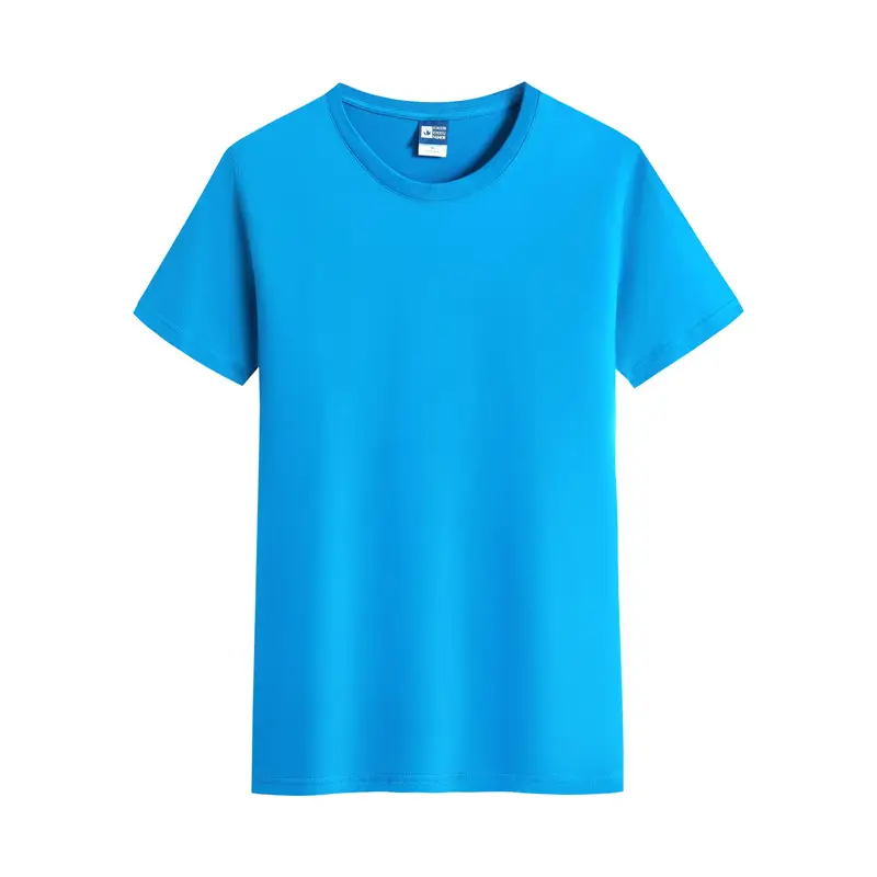 Pure Cotton T-Shirt for Men Women Custom Embroidered - Image 5