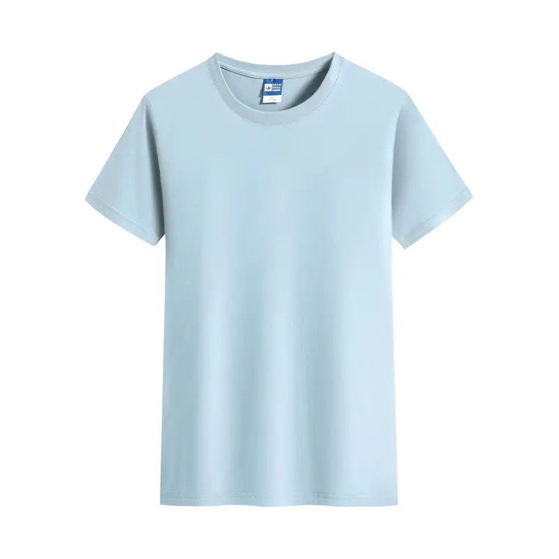 Pure Cotton T-Shirt for Men Women Custom Embroidered - Image 6