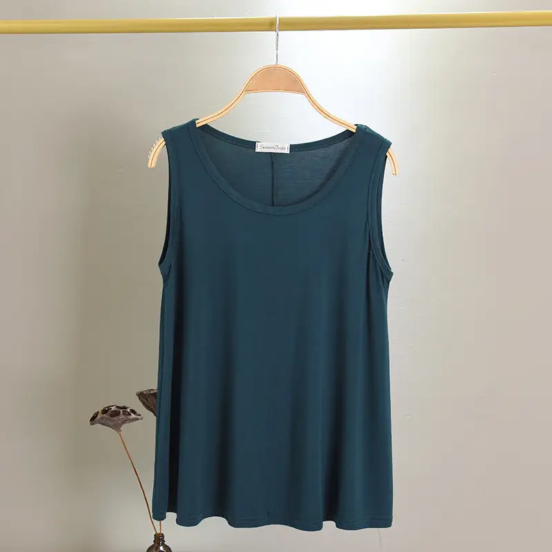 Women's Sweet A-Shaped Modal Vest Summer Top - Image 8