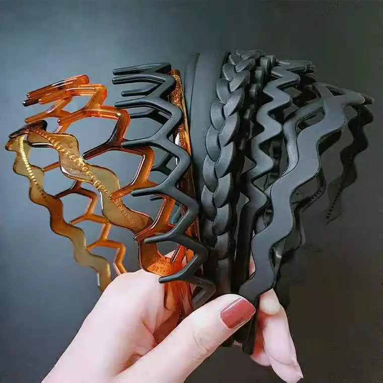 Acrylic Leaf Heart Hairband for Girls
