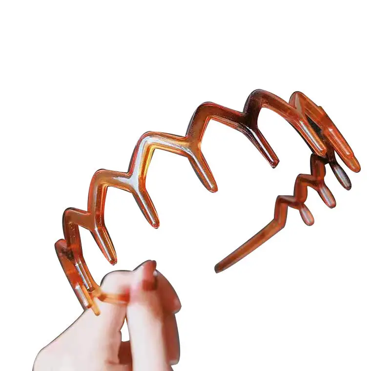 Acrylic Leaf Heart Hairband for Girls