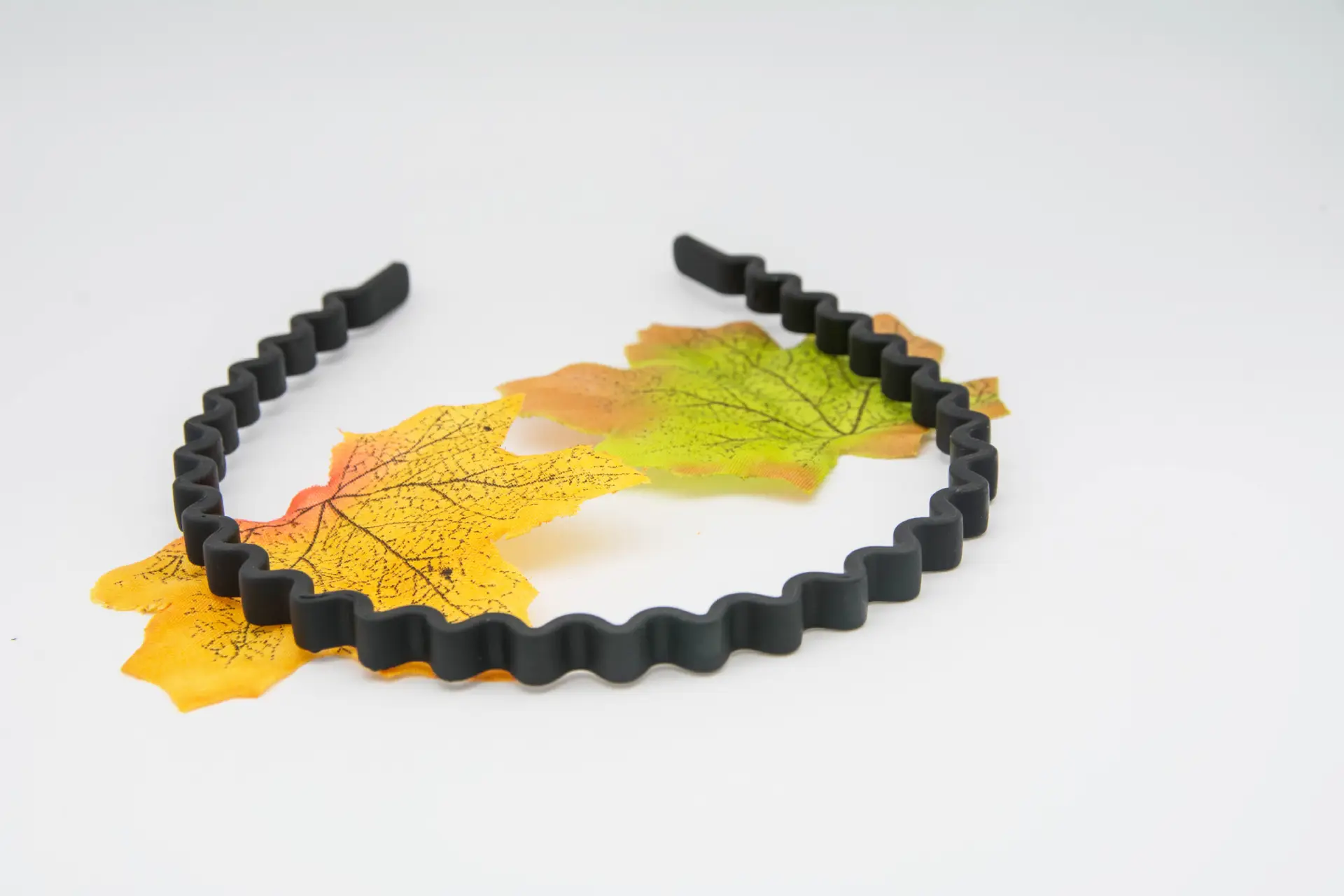Acrylic Leaf Heart Hairband for Girls