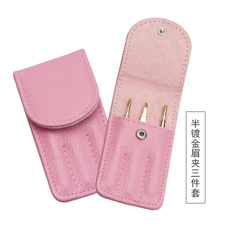 Stainless Steel Eyebrow Clip & Trimmer Set - Image 14