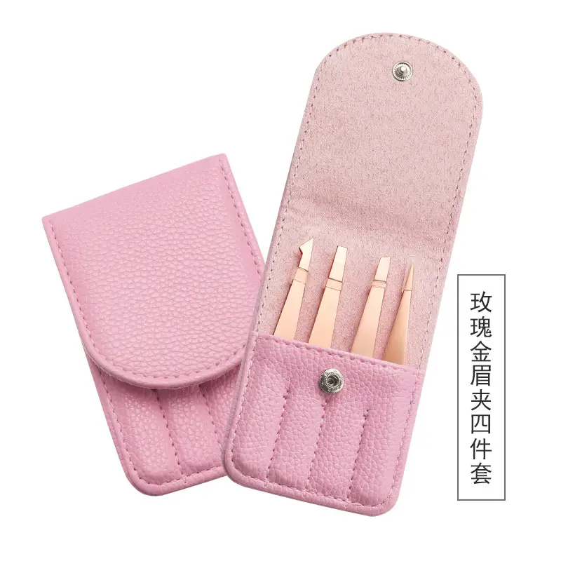 Stainless Steel Eyebrow Clip & Trimmer Set - Image 15