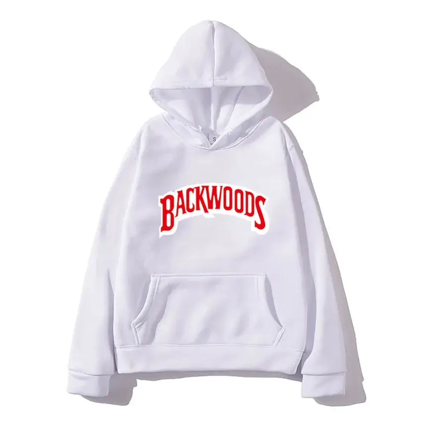 Blue Backwoods Hooded Pullover Sweater for Men Women - Image 11