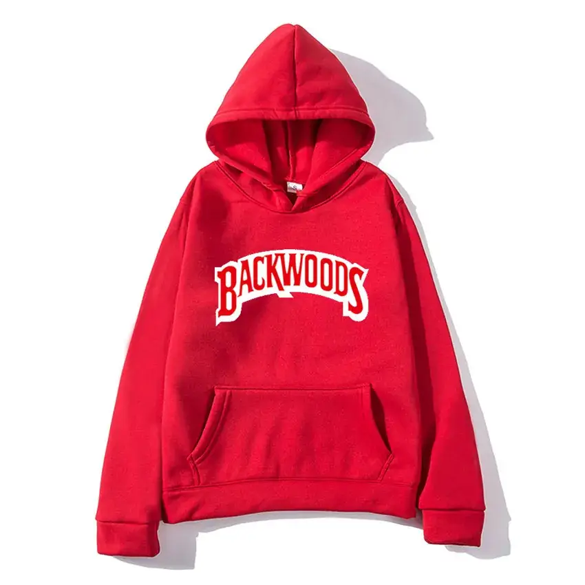 Blue Backwoods Hooded Pullover Sweater for Men Women - Image 12