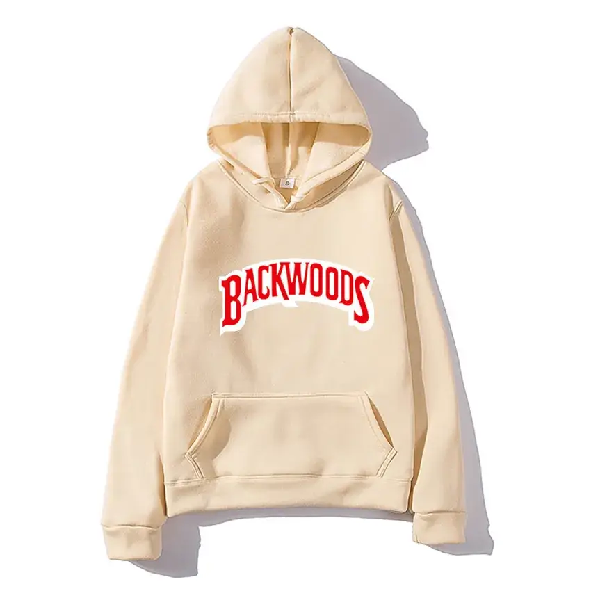 Blue Backwoods Hooded Pullover Sweater for Men Women - Image 8