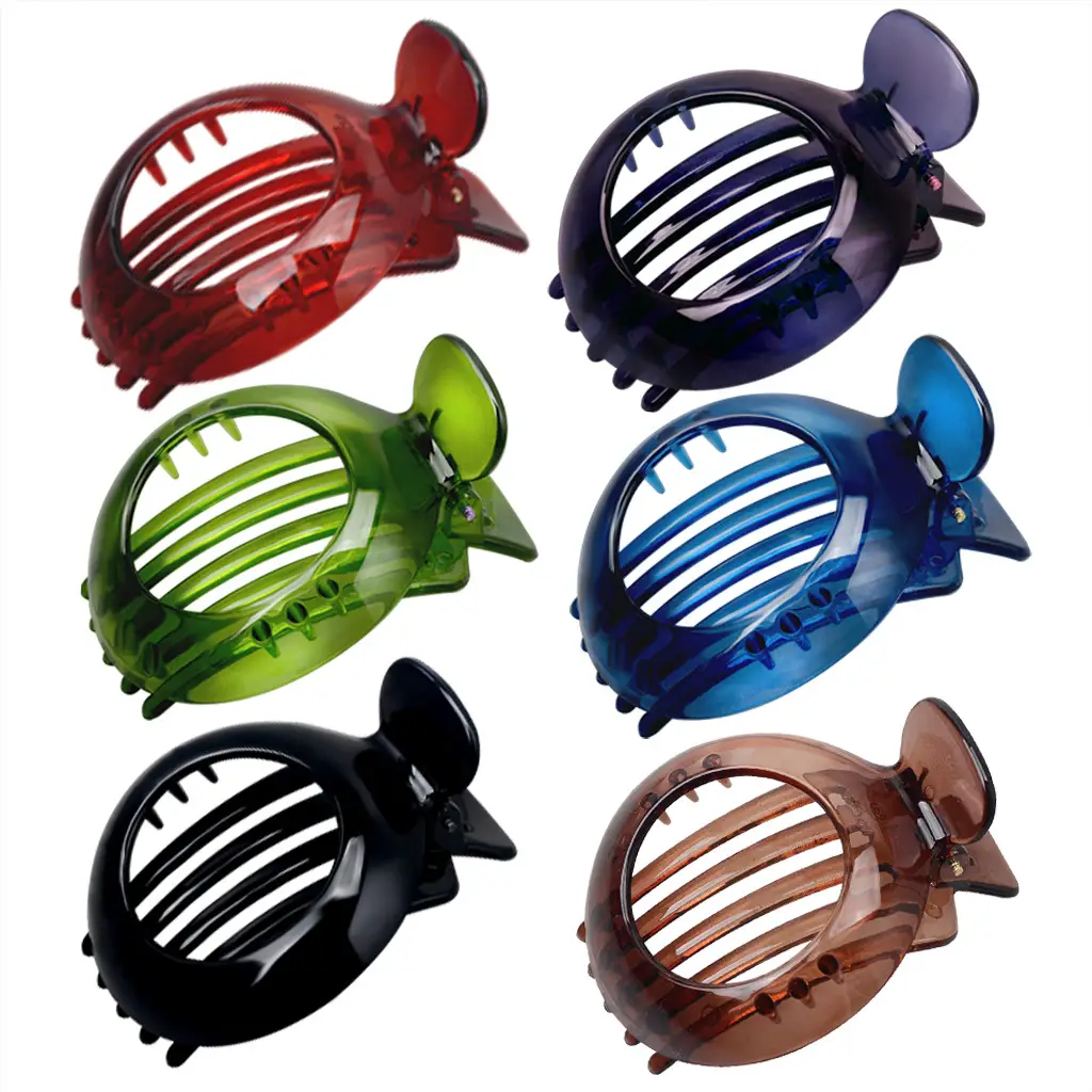Fish Shape Hair Clips High Quality Resin Drop Resistant - Image 15