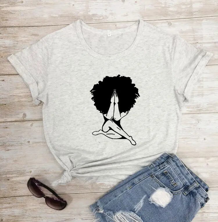 T-shirt with Explosion Head Girl Design Yellow - Image 11