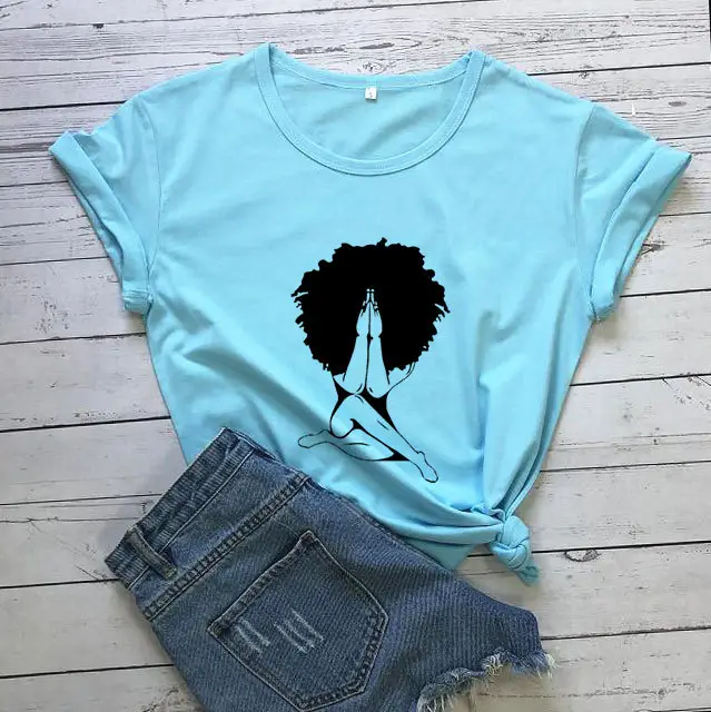 T-shirt with Explosion Head Girl Design Yellow - Image 15