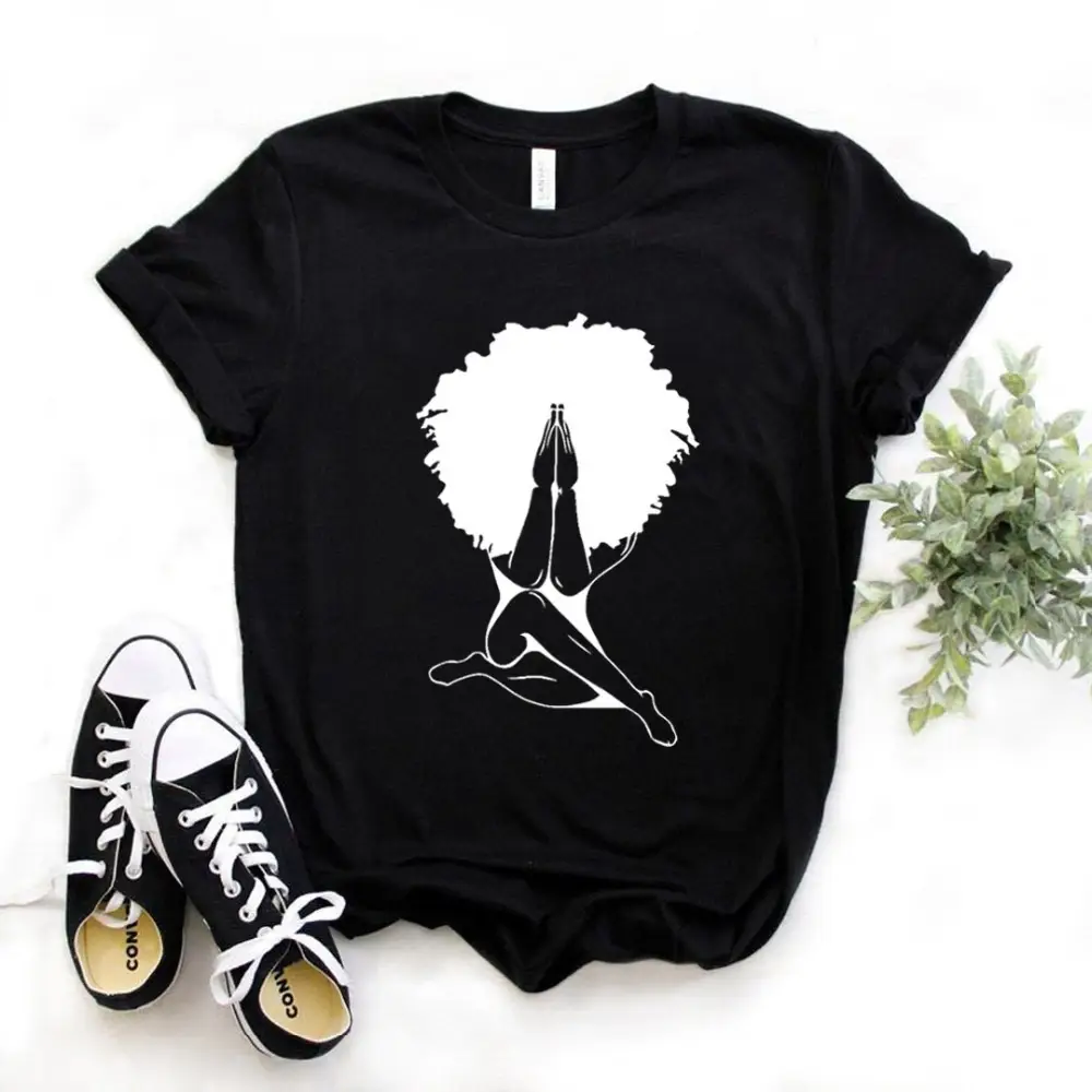 T-shirt with Explosion Head Girl Design Yellow - Image 2