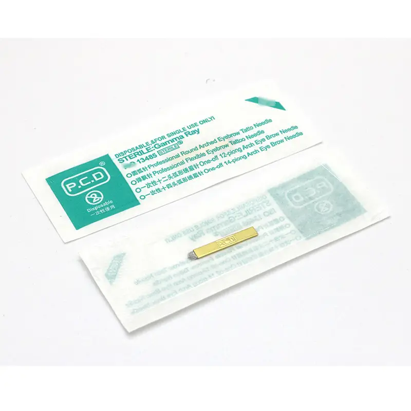 PCD 14 Needle Eyebrow Tattoo Blade 0.3mm - Image 4