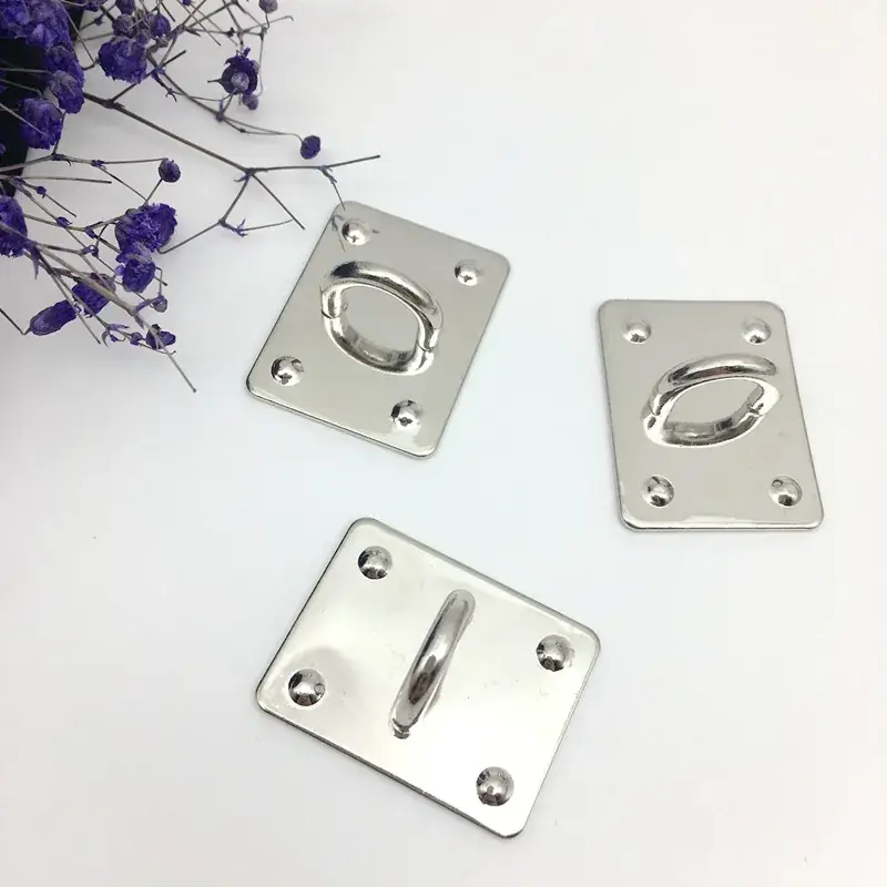 Square Phone Tassel Buckle Metal Accessories - Image 2