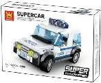Racing Building Blocks Toy Blue Super Car 139PCS - Image 13