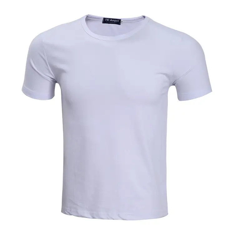 Men Women Cotton T-Shirt Green Light Blue Round Neck - Image 17