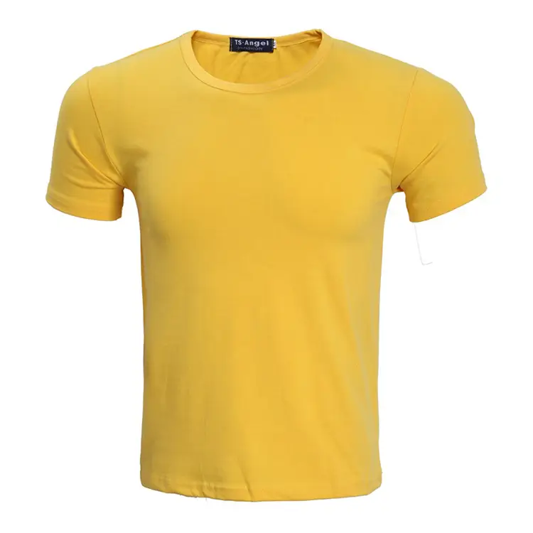 Men Women Cotton T-Shirt Green Light Blue Round Neck - Image 6