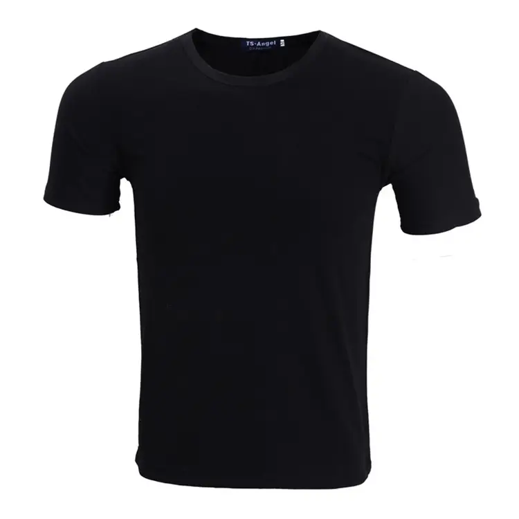 Men Women Cotton T-Shirt Green Light Blue Round Neck - Image 9