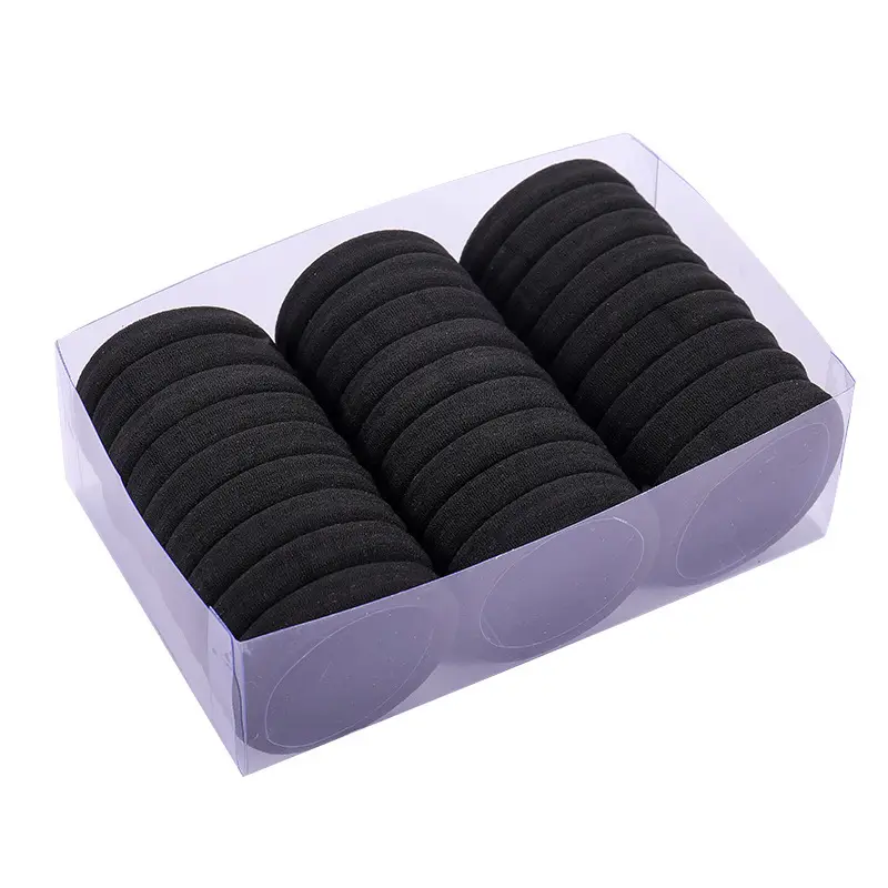 Purple Rubber Hair Bands for Women - 50 Pcs - Image 41