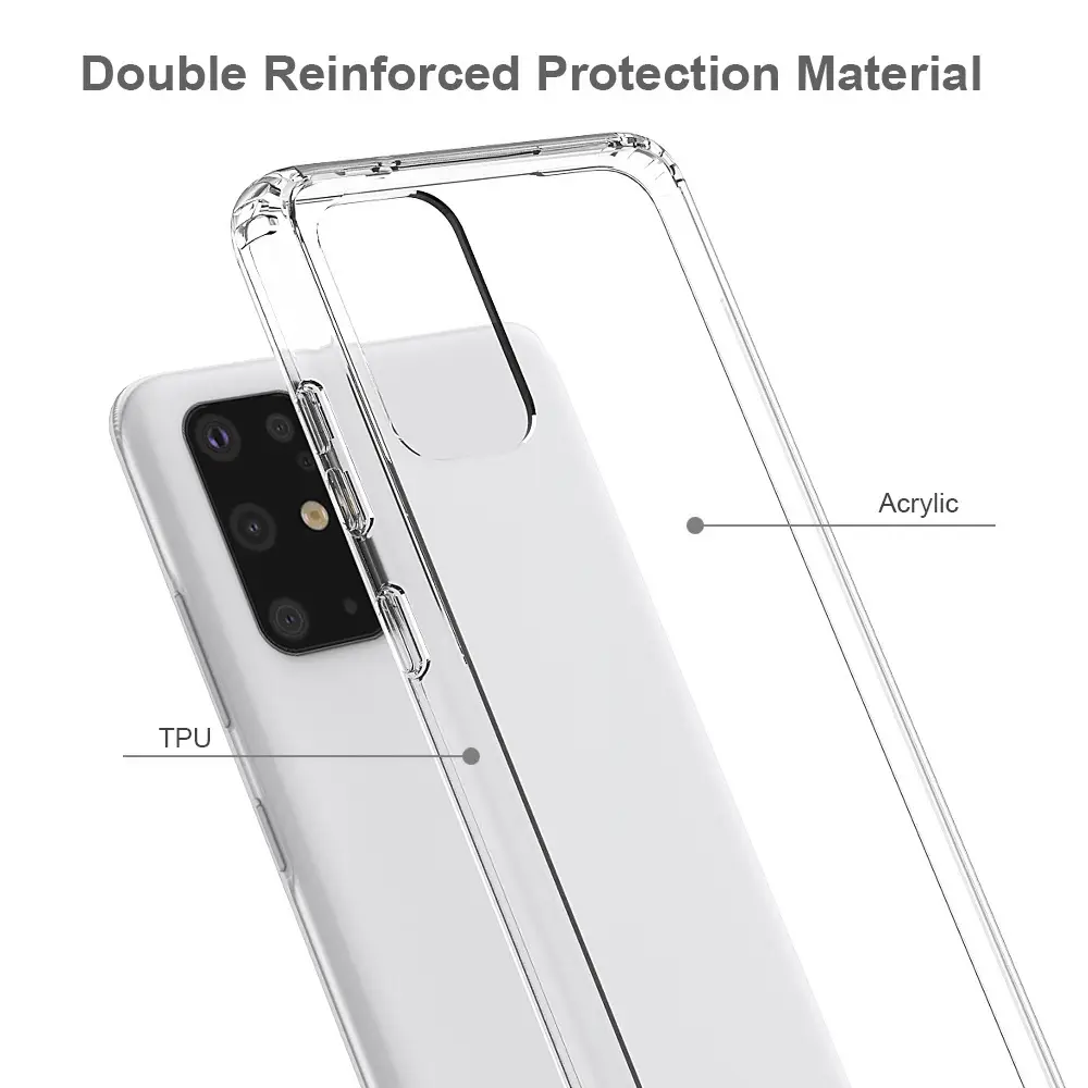 Transparent Anti-Fall Phone Case for Samsung S25 S23 S20 Plus — feature 6