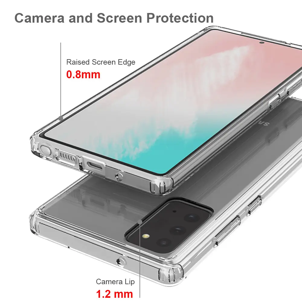 Transparent Anti-Fall Phone Case for Samsung S25 S23 S20 Plus — feature 9