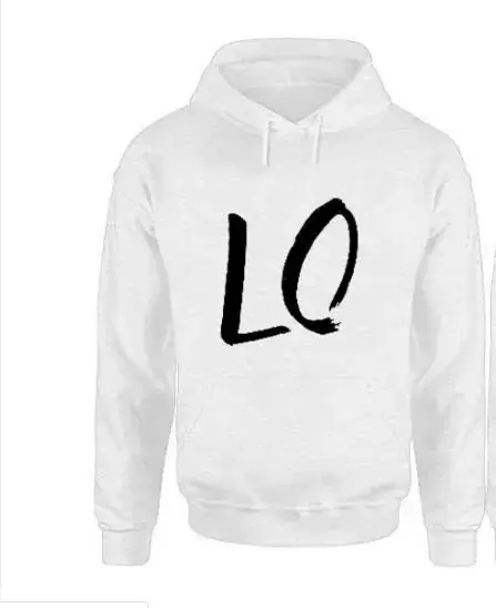 Black LOVE Graphic Hoodie for Women - Image 7